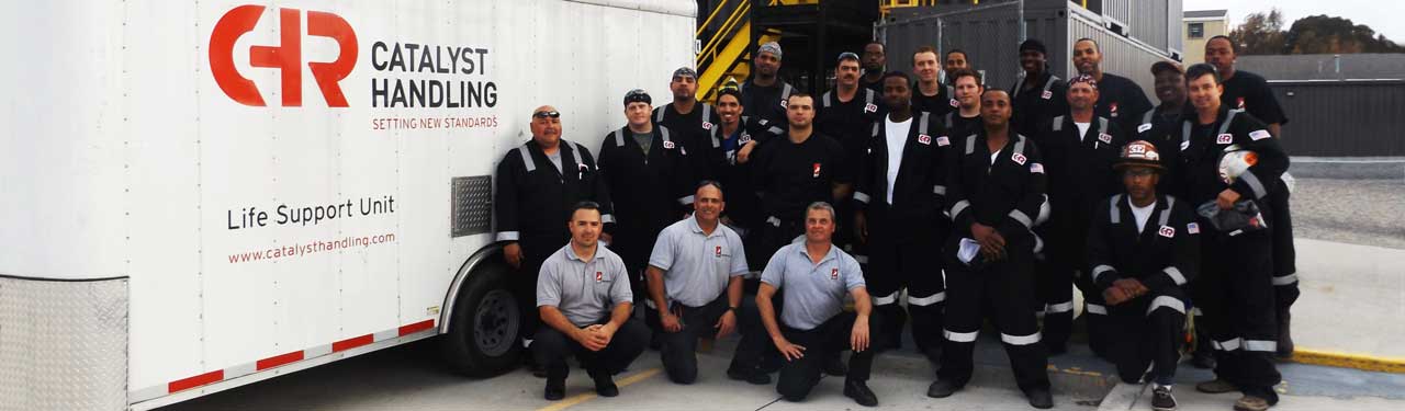 People Training and Skills for Catalyst Handling
